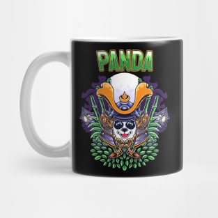 Japanese panda samurai character Mug